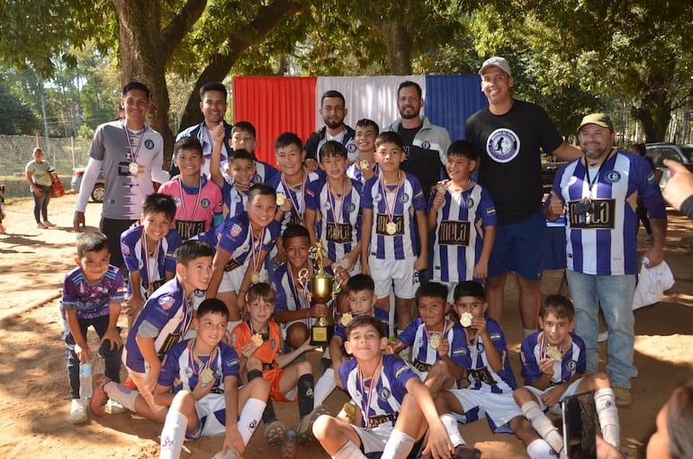 Los campeones en la categoría 2012