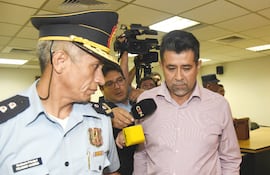 Francisco Alvarenga, excomandante de la Policía Nacional, acusado de presunto enriquecimiento ilícito.