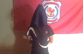 El vice-sargento primero de Caballería,  Iván Rivarola Cristaldo,24 años, se encuentra detenido en la comisaría de María Antonia.