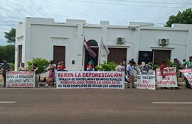 Pobladores de Piribebuy exigen el cuidado de los recursos hídricos y el freno a la deforestación.