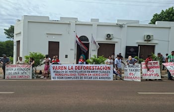 Pobladores de Piribebuy exigen el cuidado de los recursos hídricos y el freno a la deforestación.