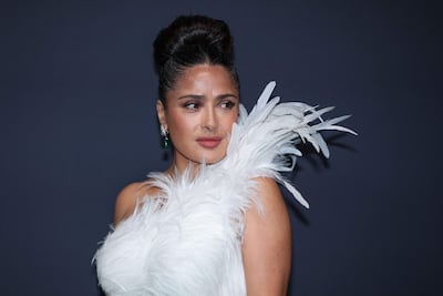 Salma Hayek hoy celebra su sexta década de vida. (Sameer AL-DOUMY / AFP)