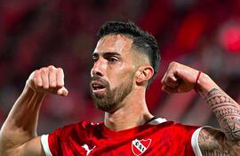Gabriel Ávalos Stumpfs (35 años) llegó a su cuarto gol en ocho partidos con Independiente en este 2026.