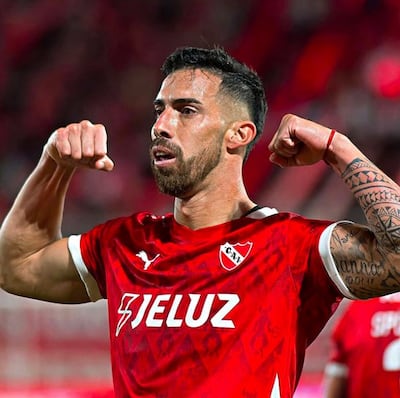 Gabriel Ávalos Stumpfs (35 años) llegó a su cuarto gol en ocho partidos con Independiente en este 2026.