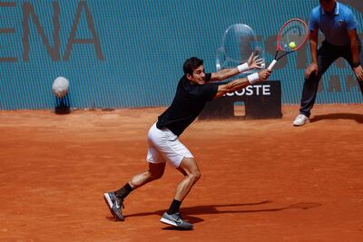 El chileno Cristian Garín avanzó a las semifinales tras dejar fuera de carrera al paraguayo Dani Vallejo.