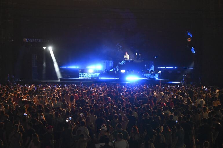 El DJ Diplo cerró la jornada en el Escenario Flow Samsung del Asuciónico.