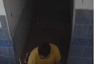 Momento en que se producía el supuesto falseamiento de las elecciones. (gentileza).