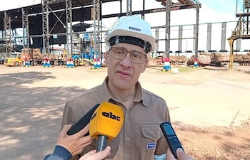 William Wilka, presidente de Petróleos Paraguayos (Petropar).