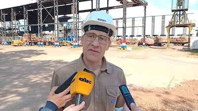 William Wilka, presidente de Petróleos Paraguayos (Petropar).