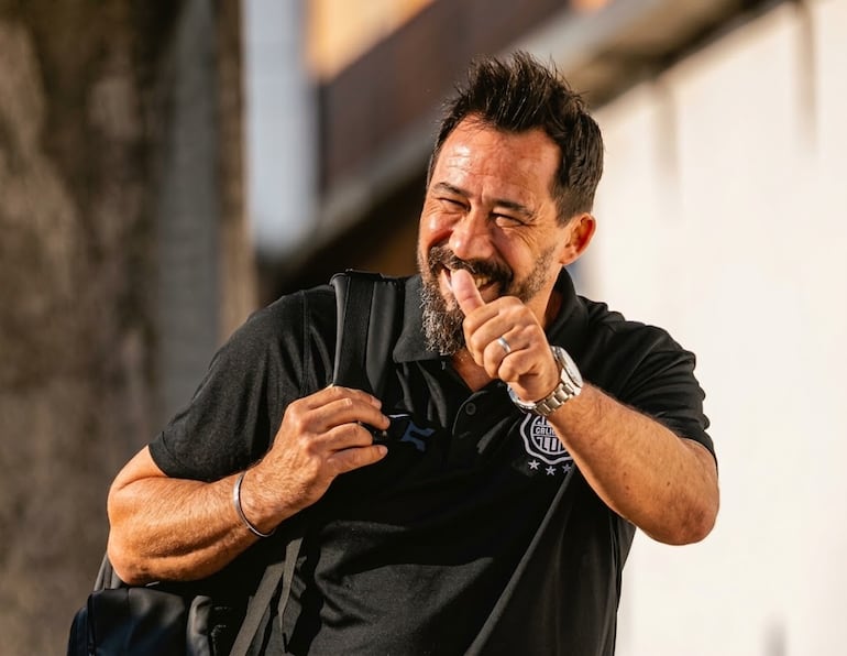 Pablo Andrés Sánchez, director técnico de Olimpia nacido en Rosario el 3 de enero de 1973.