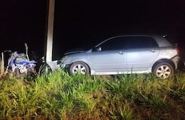 Del Hospital Distrital de Carapeguá trasladaron a la menor de tres años, en estado grave, al Hospital de Trauma.
