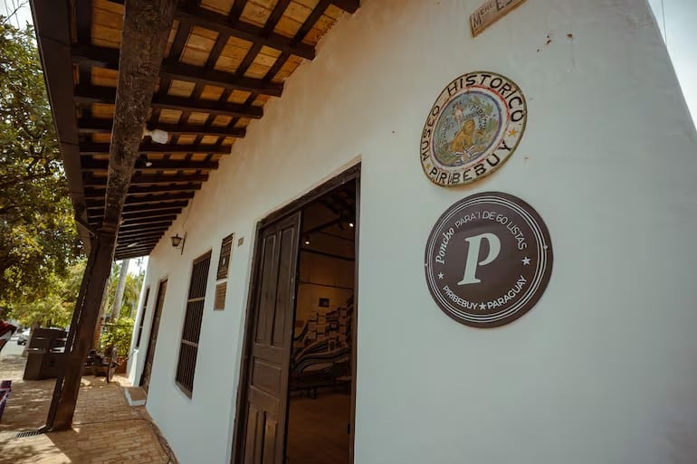 Parte frontal del Centro de interpretación.