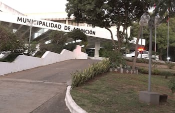 Fachada de la Municipalidad de Asunción.