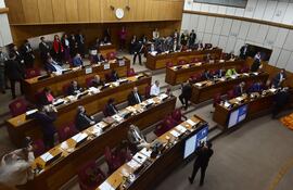 Plenaria de la Cámara de Senadores.