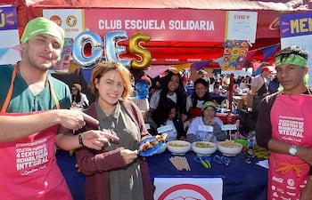 En la "CESna" del Club Escuela Solidaria, se tiene como objetivo alimentar a unas 700 personas.