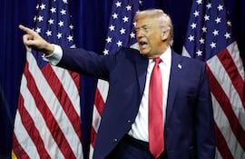 Donald Trump, presidente de los Estados Unidos.