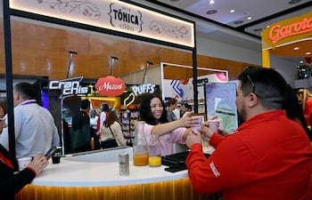Agua Tónica De La Costa preparó mocktails durante Expo CAPASU.