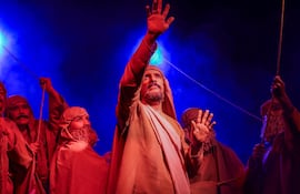 Los actores del Kurusú rapé prometen dar un espectáculo realista durante las escenas.