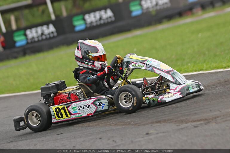 En la doble jornada, Fabrizio Barchini destacó ampliamente en la categoría Escuela.