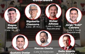 Todos los aspirantes a la intendencia de Ciudad del Este.