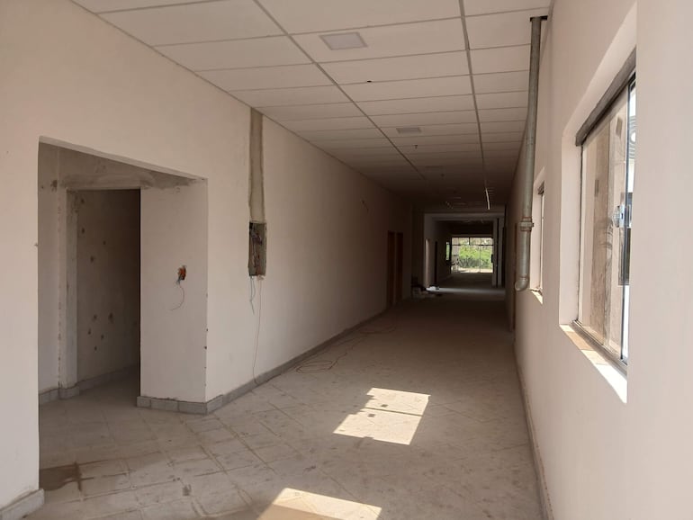 Obra de nuevo Hospital de Fuerte Olimpo
