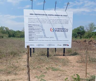 Primeros trabajos en terreno marcan el inicio de una nueva era sanitaria en el Chaco
hospital de mariscal estigarribia