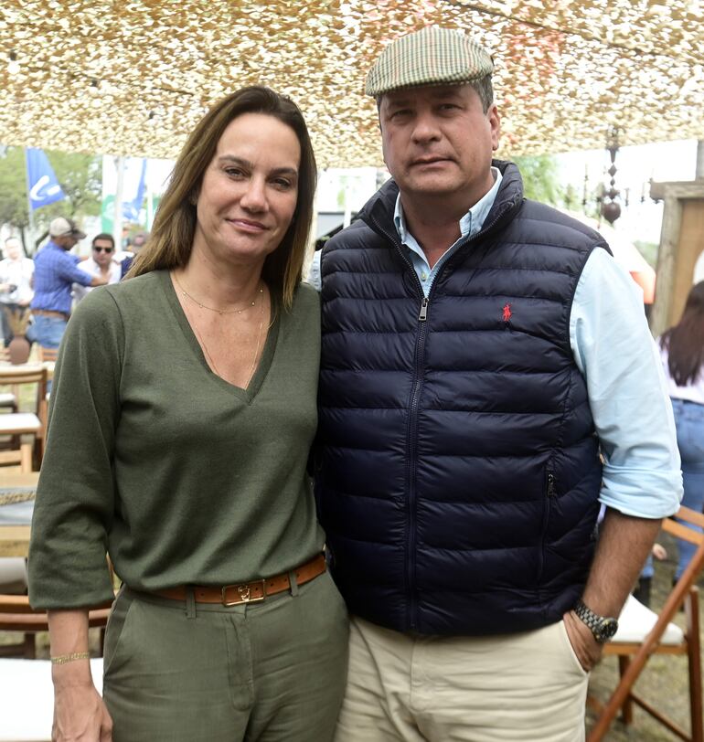 Regina Fló y Bruno Santos.