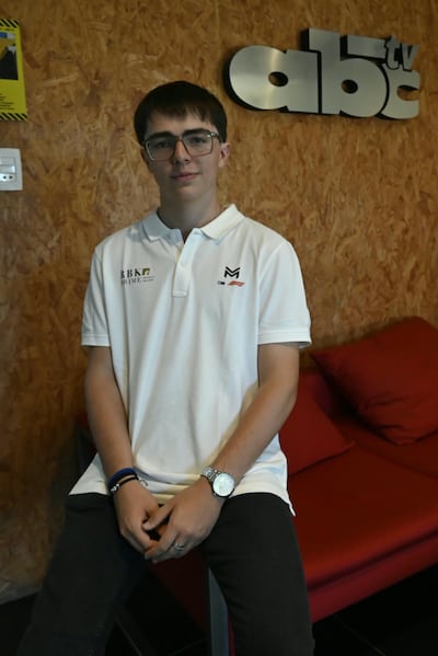 Mateo Valente, piloto paraguayo de 18 años.f
