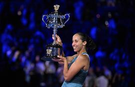 Madison Keys, de Estados Unidos, ganó el Abierto de Australia por primera vez