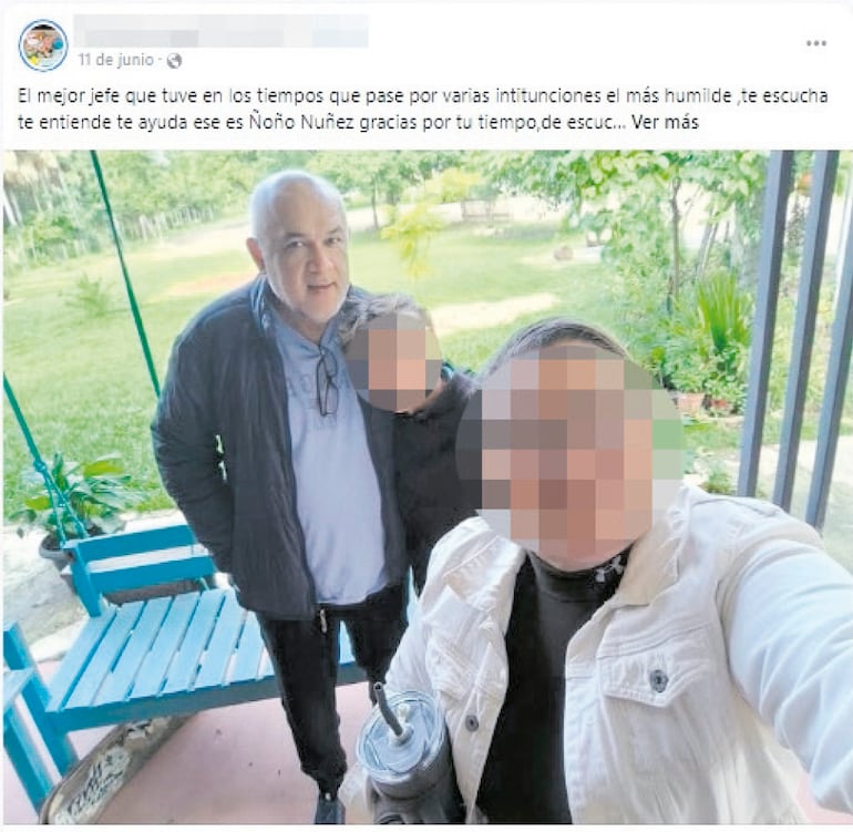 JUNIO 2026. Hurreros viralizan la   visita al exgobernador.
