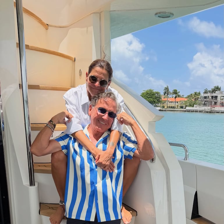 ¡Siempre enamorados! Ricardo Montaner y Marlene Rodríguez. (Instagram/Ricardo Montaner)