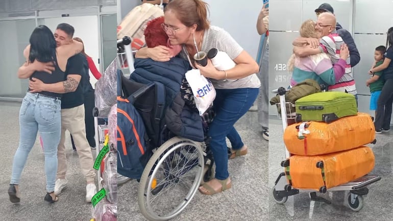 Aeropuerto recibe a compatriotas que retornan para vivir la Semana Santa en Paraguay