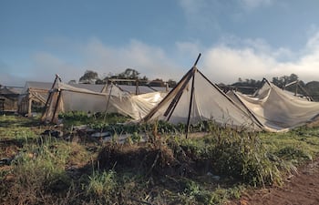 Temporal en Itapúa: centenar de familias y productores afectados