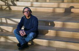 Martí es uno de los fundadores del partido comunista paraguayo Patria Libre (PPL), junto a Juan Arrom y Víctor Colmán, con quienes ha compartido casi dos décadas de exilio en Brasil, Uruguay y Finlandia, donde residen desde octubre de 2019. EFE/Juanjo Galán