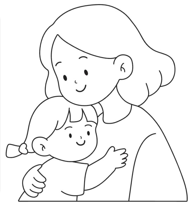 Madre y su hija.