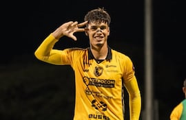 Fernando Lesme suma 8 goles en 22 partidos con el Municipal Liberia.