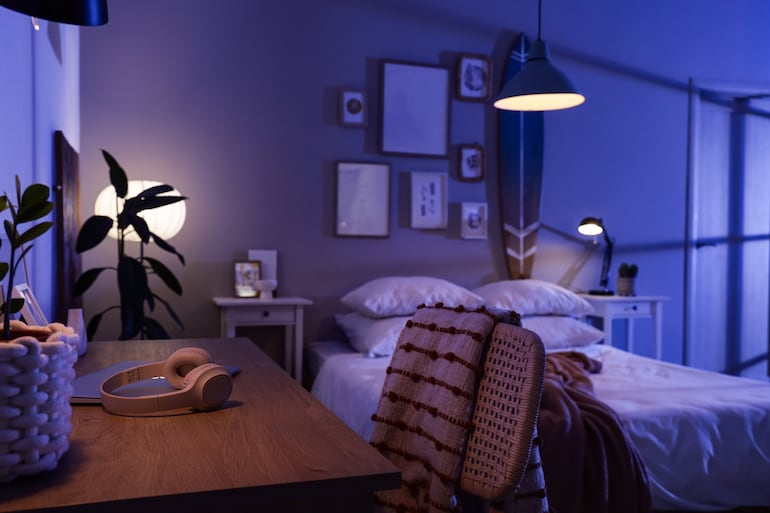 Concepto de luz tenue.