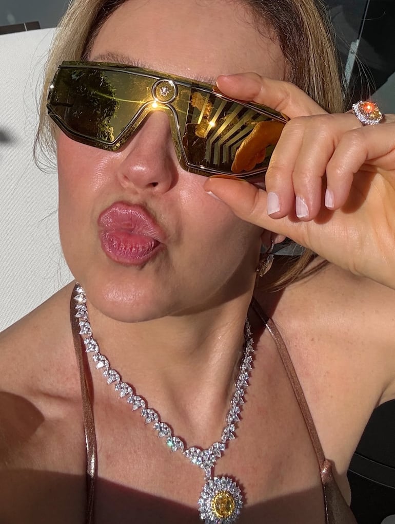 ¡Diosa al sol! Thalía y su piel morena. (Instagram/Thalía)