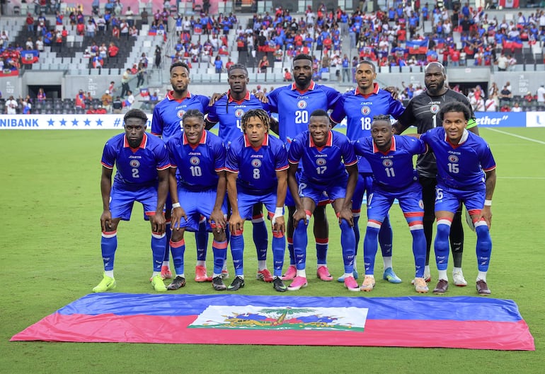 Formación presentada por Haití en el amistoso del pasado 5 de junio contra Perú, ganado por los incaicos 2-1.