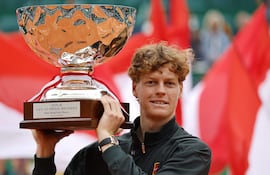 Jannik Sinner, campeón del Masters 1000 de Montecarlo y de nuevo líder del ránking ATP.