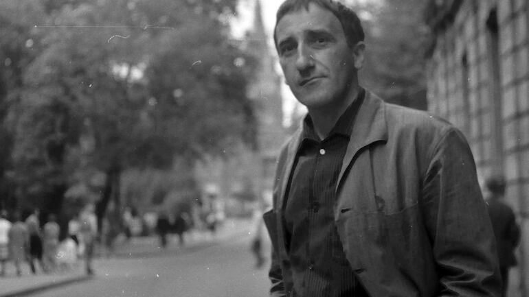 Tadeusz Kantor en Cracovia en 1962.