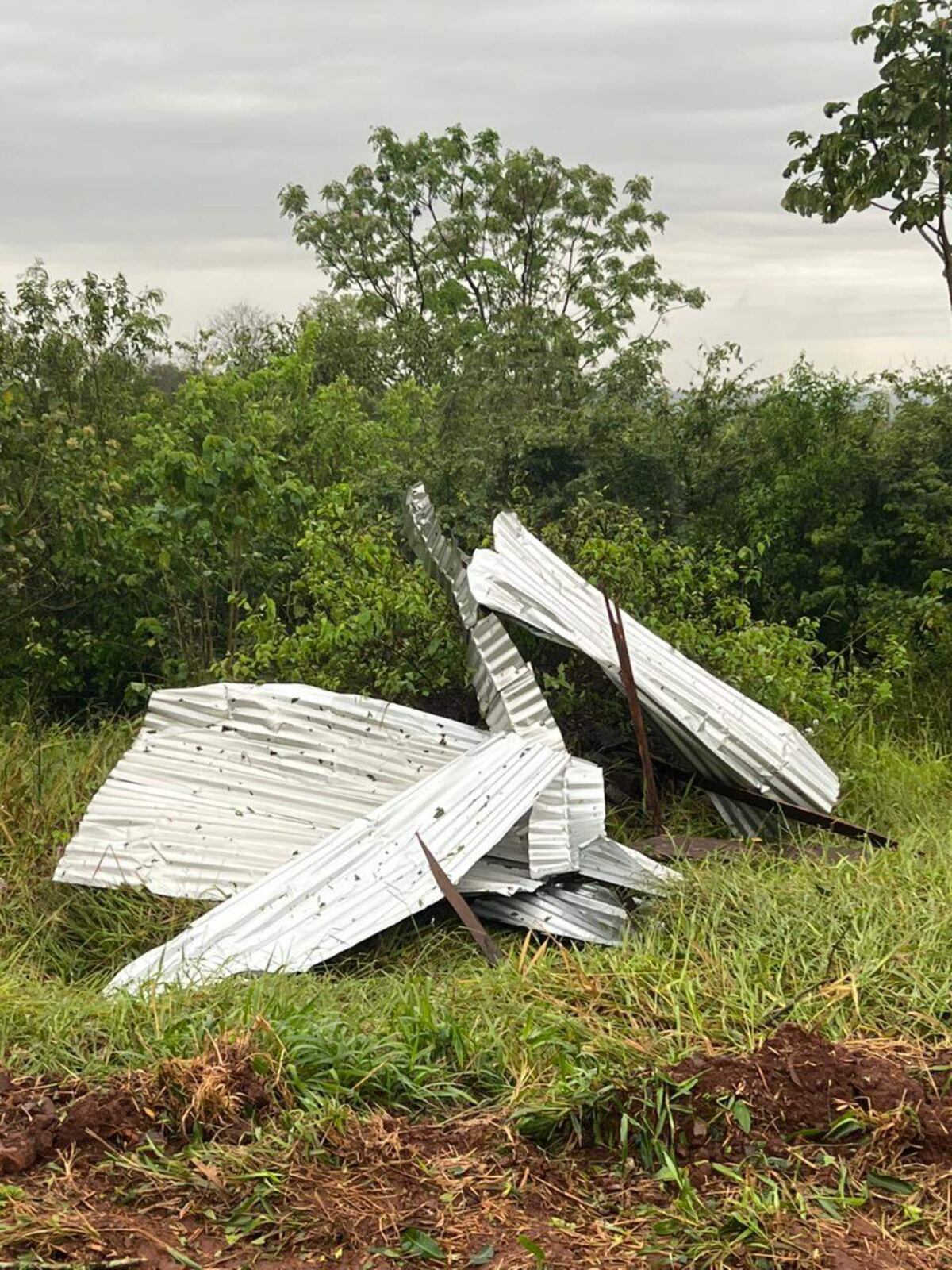 Intenso temporal causa estragos en el norte de Itapúa