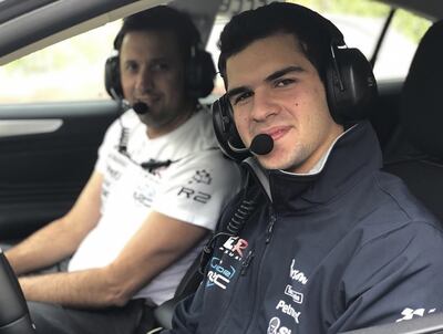 Fabrizio Zaldívar y Fernando Mussano arribaron ayer a Jyväskylä y rápidamente iniciaron la recorrida de los 552 kilómetros de la carrera.