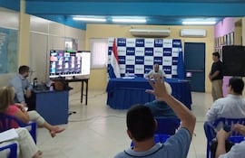 Sesión del Directorio del PLRA.