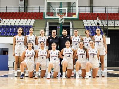 La selección paraguaya, semifinalista del FIBA U17 que se juega en nuestro país.