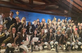 Grupo general de los galardonados por sus actuaciones en la Segunda Etapa del Ránking de Salto de la Federación Ecuestre.