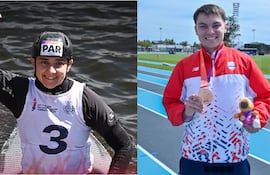 Ana Paula Fernandes y Christopher Thiessen sumaron medallas de plata y bronce, respectivamente, en la jornada de este jueves, en los Suramericanos.