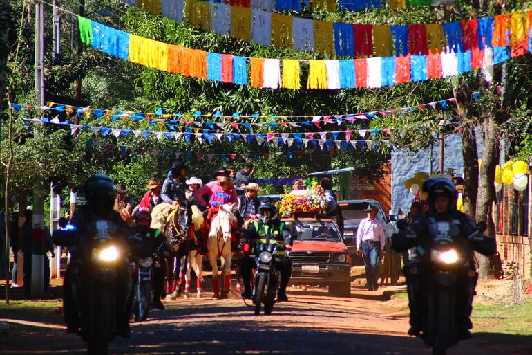 Festividad de San Antonio de Padua en Areguá