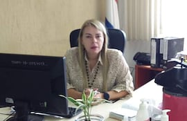 Abg. Cynthia Paola Lovera Brítez, jueza penal de Garantías.
