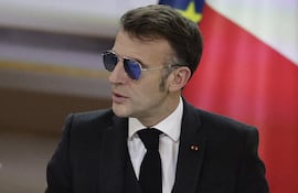 Emmanuel Macron, presidente de Francia.